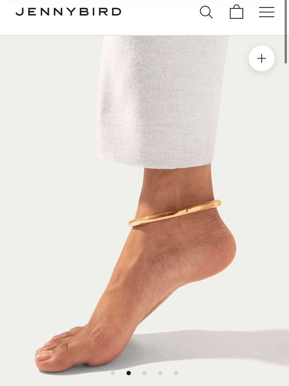 Gia Anklet - Jenny Bird Gold